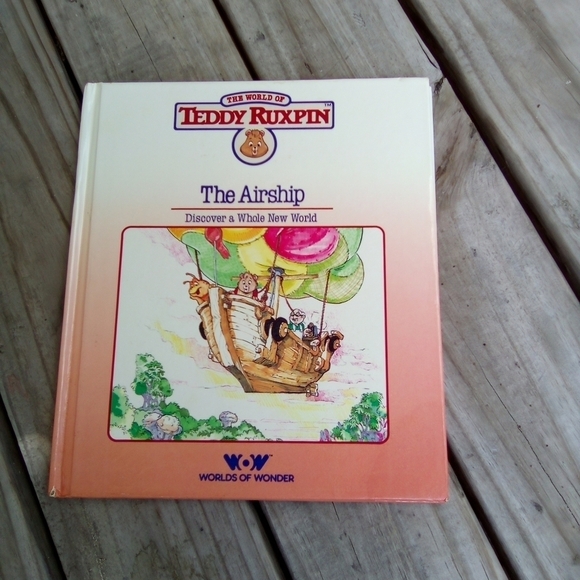 Teddy Ruxpin 4 Books Book Lot All About Bears, The Airship, Lullabies - Picture 2 of 5